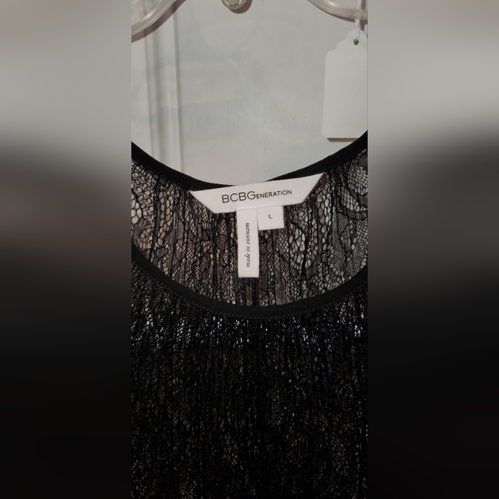 BCBGeneration Sheer Top - Picture 4 of 5